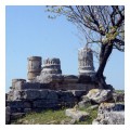 Spedisci la cartolina "Paestum, i resti di un tempio"