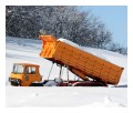 Spedisci la cartolina "Camion trasporto neve"