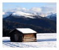 Spedisci la cartolina "Baita sull'altopiano di Luson"