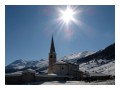 Spedisci la cartolina "La chiesa di Livigno"