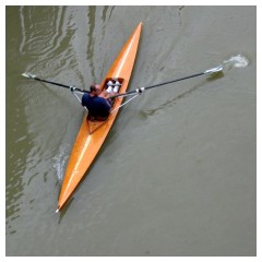 In canoa sul Tevere