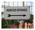 Spedisci la cartolina "Ingresso - Entrance"