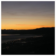 Tramonto su Genova dal Monte Fasce